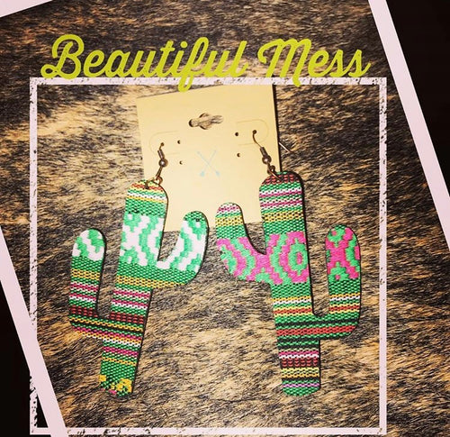 Cactus Earrings