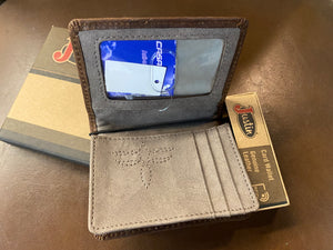 Leather Whipstitch Card Wallet