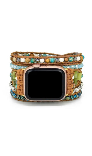 Natural Ocean Multi-Wrap Apple Watch Band
