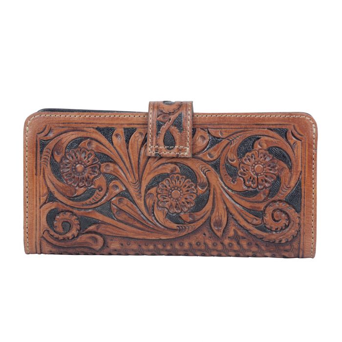 Whiskey Girl Leather Wallet