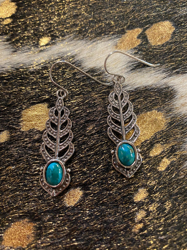 Sterling Silver & Turquoise Earrings