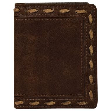 Leather Whipstitch Card Wallet