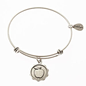 Stackable Charm Bangles - 🍎