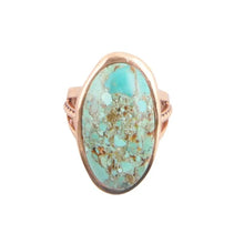 Dreamy Turquoise & Copper Ring