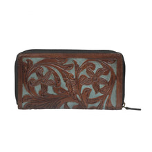 Petra Tooled Leather Wallet