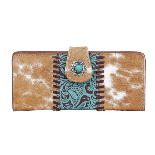 Wild Bleu Leather Wallet