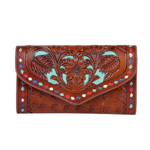 Vintage Tooled Cowgirl wallet