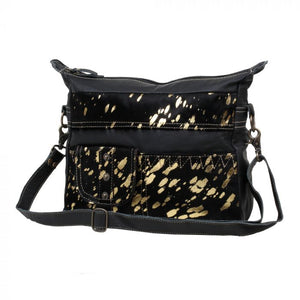 Gilded Cattle Cowhide Bag