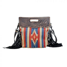 Patriotic Cowgirl Tooled Leather Bag