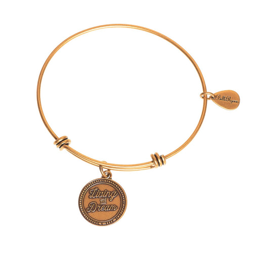 Stackable Charm Bangle - “Living The Dream”