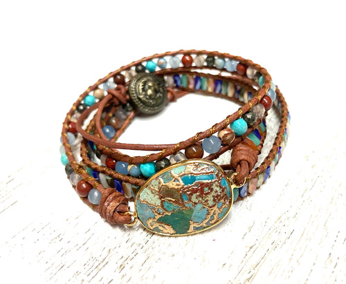 Tidal Wave Multi-Wrap Bracelet