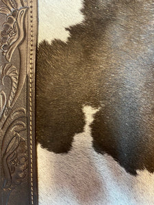 Strike A Trot Cowhide Tooled Leather Bag