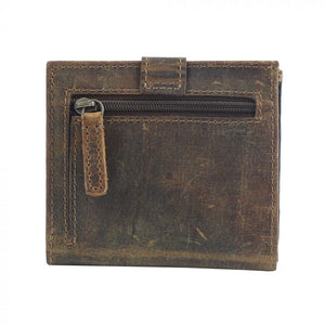 Cowhide leather Mini Wallet