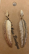 Slightly Feathered Earrings