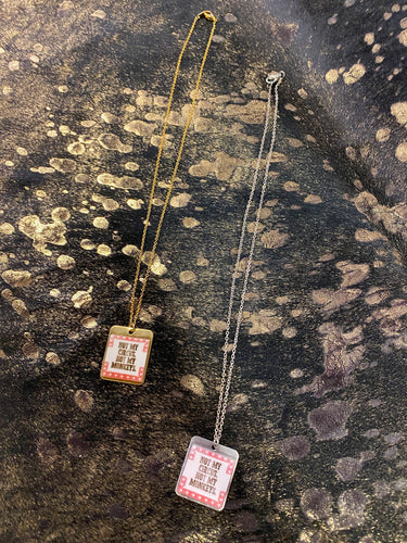 “Not My Circus” Necklace