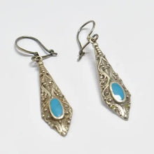 Native Turquoise & Sterling Earrings