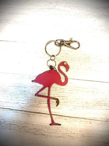 Flamingo Keychain