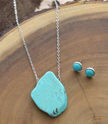 Natural Turquoise Necklace