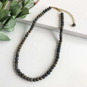 Kantha Chromatic Bead Necklace