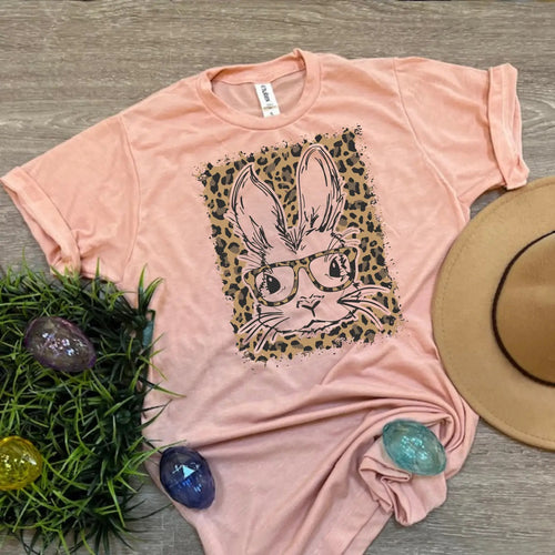 Glasses for Bunny Easter Tee