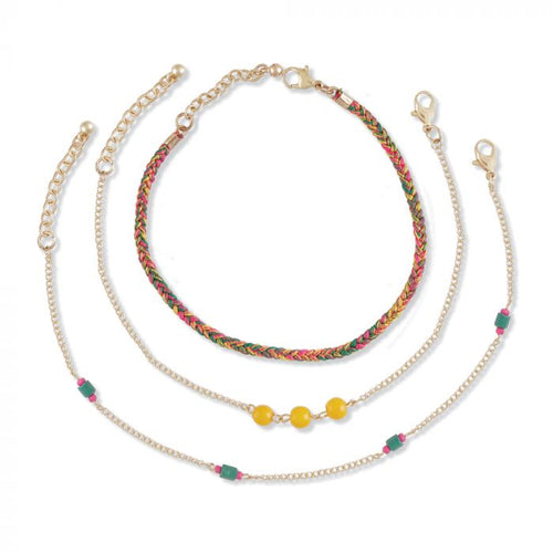 Buzzy Anklet Set