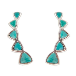 Climber Turquoise Earrings