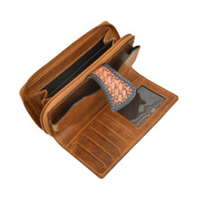 Astron Tooled Leather Wallet