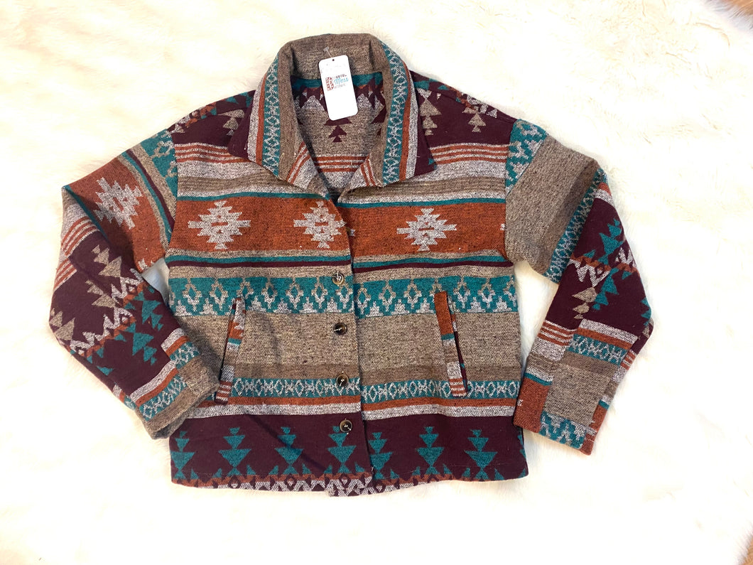 The Wooly Aztec Shacket