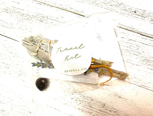 Travel Size Crystal Smudge Kit