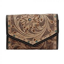 The Natural Look Tooled Leather Wallet