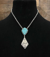 Western Angle Pendant Necklace