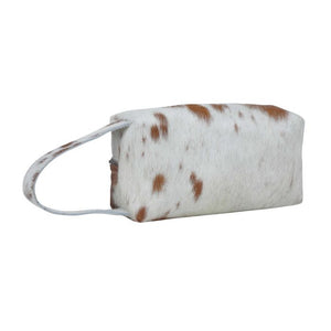 The Traditional Genuine Cowhide Toiletry Bag
