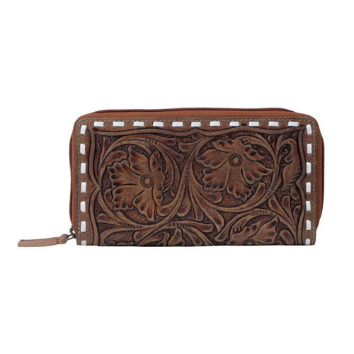 Magento Zipper Leather Wallet