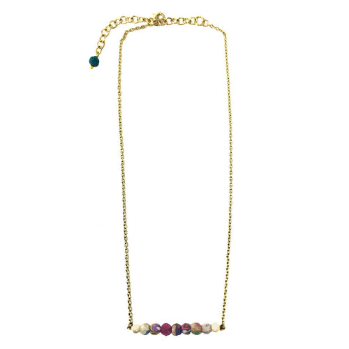 Kantha Bar Necklace