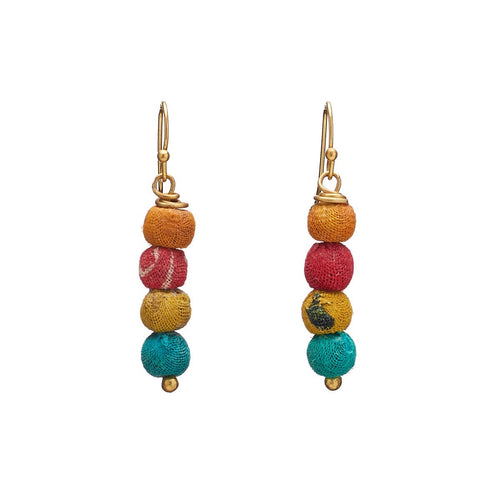 Kantha Quatre Earrings