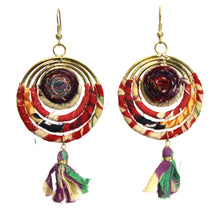 Honest Bead Kantha Earrings