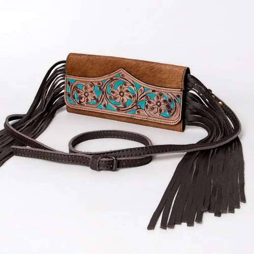 Picture Perfect Tooled Cowhide Convertible Wallet