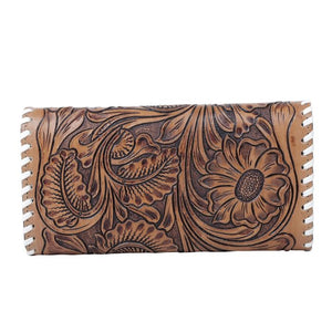 Cut It Out Leather Wallet