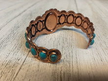 Copper & Turquoise Cuff