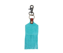 The Blues Tooled Cow Tag Key Key Chain