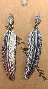 Slightly Feathered Earrings