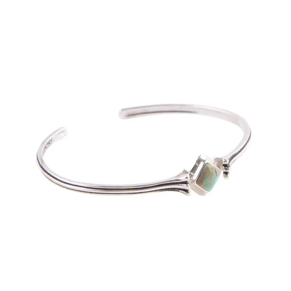 Down The Line Turquoise Bangle