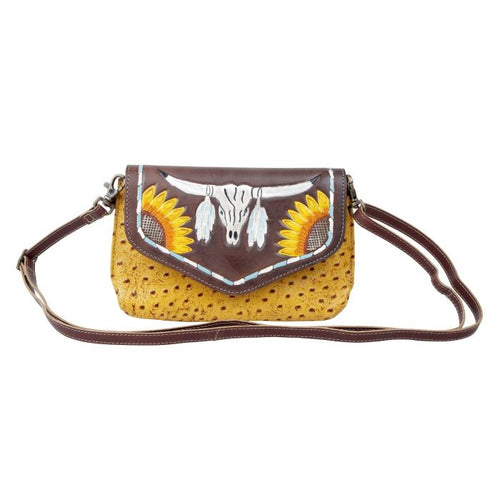 Sunshine Tooled Mini Bag