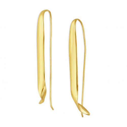 Demure Gold Earrings