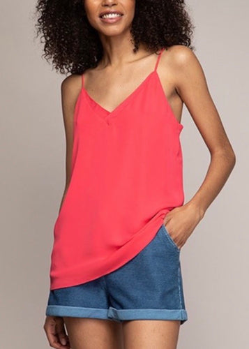 V-Neck Chiffon Cami