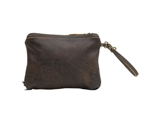 Bizmo Leather & Cowhide Pouch