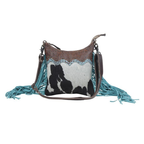 Reverie Cowhide Fringe Leather Bag