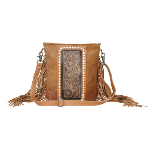 Southern Fringe Cowhide Bag