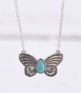 ‘Come My Lady’ Butterfly Necklace