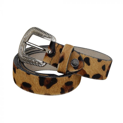 Rock On Cowhide Leather Belt